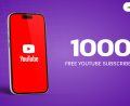 1000 free youtube subscribers
