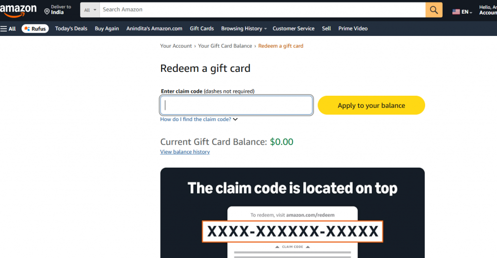 Buy Amazon Gift Cards By Using PayPal